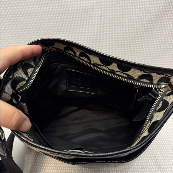 Coach Logo Woven Crossbody - Picture 9 of 10